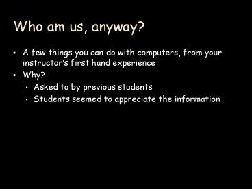 presentation player overlay