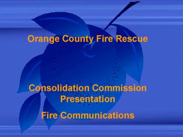 Orange County Fire Rescue