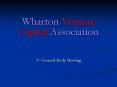 Wharton Venture Capital Association PowerPoint PPT Presentation