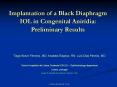 Implantation of a Black Diaphragm IOL in Congenital Aniridia: Preliminary Results PowerPoint PPT Presentation