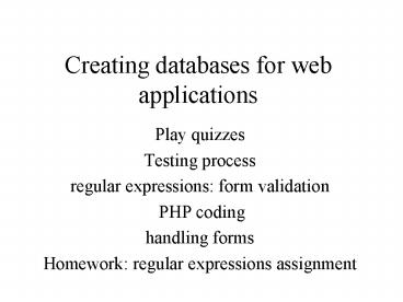 presentation player overlay