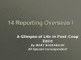14 Reporting Overseas I PowerPoint PPT Presentation