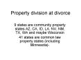 Property division at divorce PowerPoint PPT Presentation