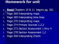 Homework for unit PowerPoint PPT Presentation