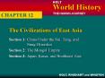 The Civilizations of East Asia PowerPoint PPT Presentation