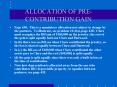 ALLOCATION OF PRE CONTRIBUTION GAIN PowerPoint PPT Presentation