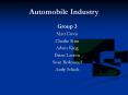 Automobile Industry PowerPoint PPT Presentation