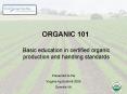 ORGANIC 101 PowerPoint PPT Presentation
