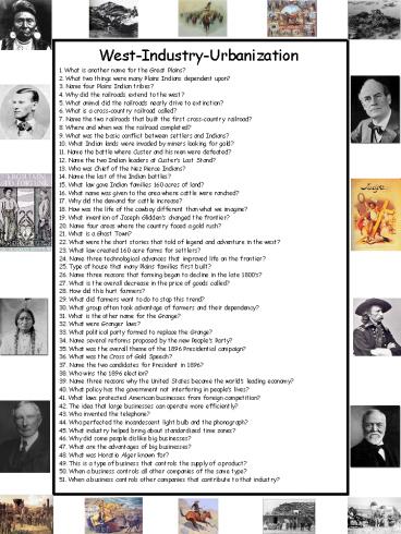 WestIndustryUrbanization