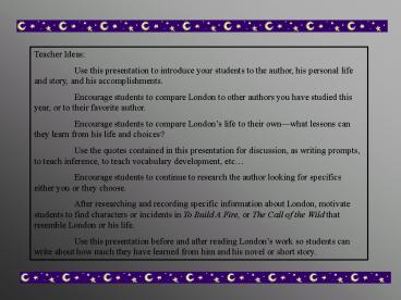 presentation player overlay