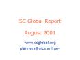SC Global Report August 2001 PowerPoint PPT Presentation