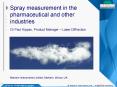 Spray measurement in the pharmaceutical and other industries PowerPoint PPT Presentation