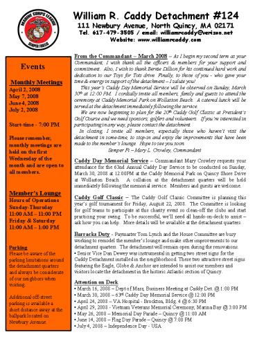 William R. Caddy Detachment