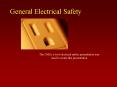 General Electrical Safety PowerPoint PPT Presentation