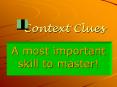 Context Clues PowerPoint PPT Presentation