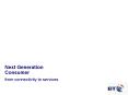 Next Generation Consumer PowerPoint PPT Presentation