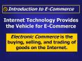 Introduction to ECommerce PowerPoint PPT Presentation