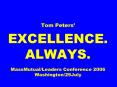Tom Peters PowerPoint PPT Presentation