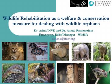 Dr. Ashraf NVK and Dr. Anand Ramanathan