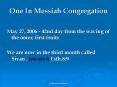 One In Messiah Congregation PowerPoint PPT Presentation
