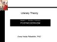 Literary Theory PowerPoint PPT Presentation