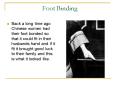 Foot Binding PowerPoint PPT Presentation