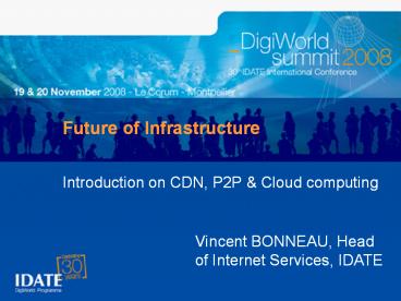 Future of Infrastructure