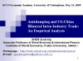 Antidumping and USChina Bilateral IntraIndustry Trade: An Empirical Analysis PowerPoint PPT Presentation