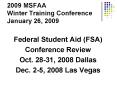 2009 MSFAA Winter Training Conference January 26, 2009 PowerPoint PPT Presentation