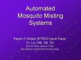 Automated Mosquito Misting Systems PowerPoint PPT Presentation