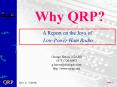 Why QRP PowerPoint PPT Presentation