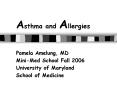 Asthma and Allergies PowerPoint PPT Presentation