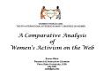A Comparative Analysis of Womens Activism on the Web Susan Ware Research PowerPoint PPT Presentation