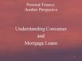 Personal Finance: Another Perspective PowerPoint PPT Presentation