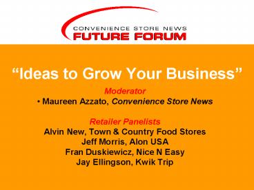 Ideas to Grow Your Business