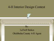 4H Interior Design Contest