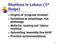 Rhythms in Labour 1st Stage PowerPoint PPT Presentation