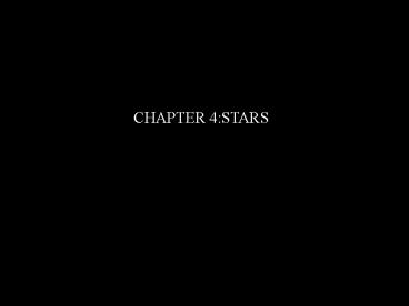 Chapter 19 The Nature of the Stars