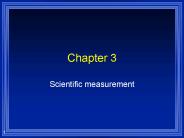 Scientific measurement