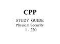 CPP PowerPoint PPT Presentation