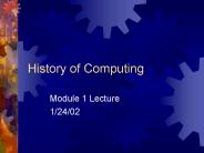 History of Computing