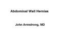 Abdominal Wall Hernias PowerPoint PPT Presentation
