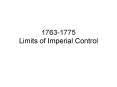 17631775 Limits of Imperial Control PowerPoint PPT Presentation
