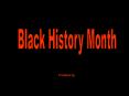 Black History Month PowerPoint PPT Presentation