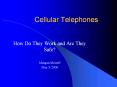 Cellular Telephones PowerPoint PPT Presentation