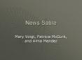 News%20Satire PowerPoint PPT Presentation