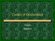 Castles of Deutschland