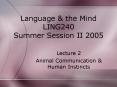 Language PowerPoint PPT Presentation