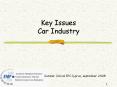 Key Issues Car Industry PowerPoint PPT Presentation