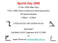 Sports Day 2008 PowerPoint PPT Presentation